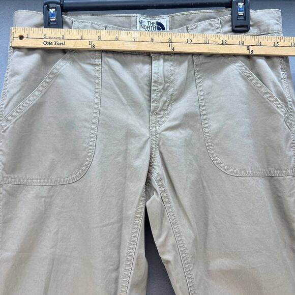 The North Face Women's Khaki Pants Size 10 Adventure Light Weight - Picture 2 of 13